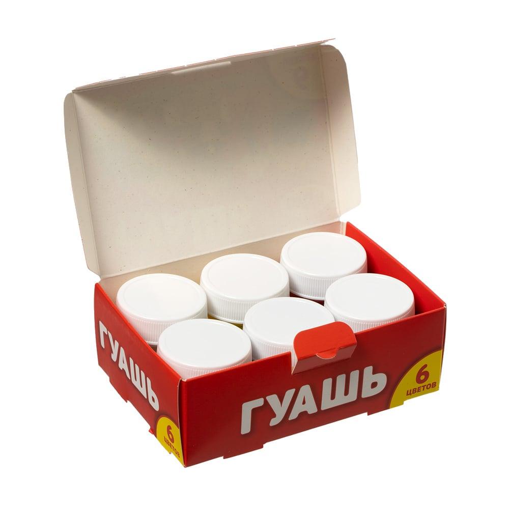 Гуашь «Гамма», 6 цветов